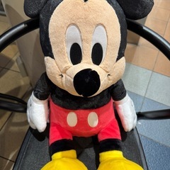 ミッキーマウス　グランデぬいぐるみおすわりver