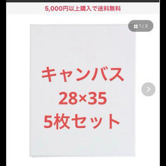 フライングタイガー　キャンバス　5枚セット