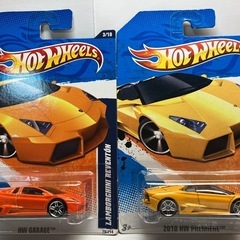 ホットウィール2台セット ランボルギーニ レヴェントン ロードス...