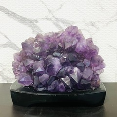 Amazon | SUKIMIND 天然石 アメジスト 原石 ドーム 紫水晶洞