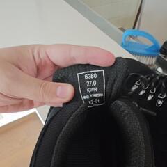 トレッキング靴　サイズ27cmの画像