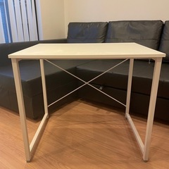 ★デスク★80cm✖️60cm（ホワイト)