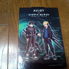 ジャンク　AVIOT ソードアート・オンライン コラボワイヤレスイヤホン 170以上種類のスペシャルボイス スペシャルデザイン ハイブリッドノイズキャンセリング 最大60時間再生 IPX4防水 (TE-D01v-SOB HEROモデル)の画像