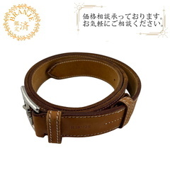 エルメス HERMES ベルト エトリヴィエール ブラウン