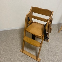 ニトリ　ベビーチェア hello diaryst5 美品の画像