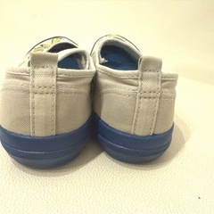 ポケモンピカチュウ上靴21.0cm青の画像