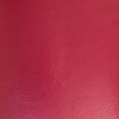 3人掛けソファ 赤色 中古品の画像