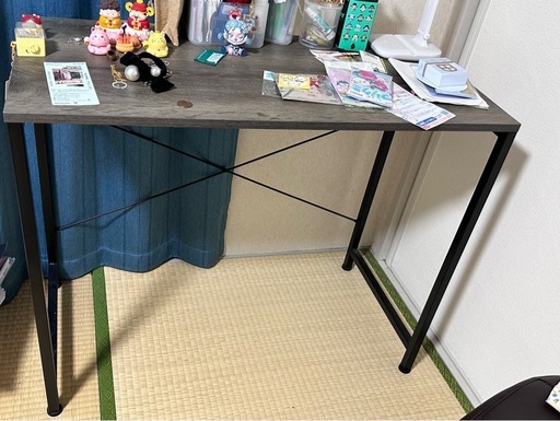 スチールウッドデスク