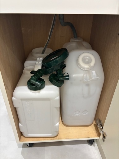 簡易手洗い器 おく洗