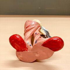 イタリア製 ピエロの置物（シンバル）約24cmの画像