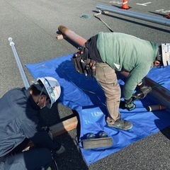 避雷針専門の仕事です🎓の画像