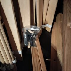 IKEAのベッドフレーム＆すのこお譲りします。の画像