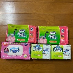 介護用品　大人用おしりふき5P 　