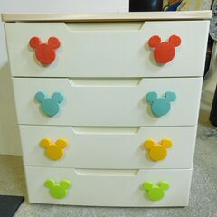 ウッドトッププラチェスト 4段 衣類収納 小物収納 収納家具 ミ...