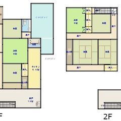2ヶ月家賃無料！⭐️初期費用無料⭐️高岡市ペット可戸建て − 富山県