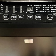 洗濯機2017年製造の画像