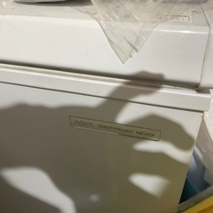 取りに来て下さる方　冷凍ストッカー　AQUA AQF-21CA の画像