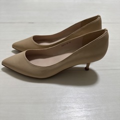 新品 ハイヒール パンプス 滑り止め 23.5 ヒール高4.5の画像