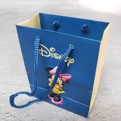 【未使用】Disney/ディズニー ミッキー ミニー ミニ紙袋 ミニショップ袋の画像