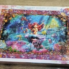 新品未開封品　ディズニー　ステンドアートパズル　リトルマーメイド...