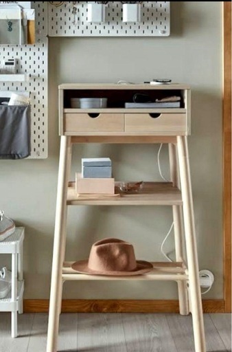 IKEA】KNOTTEN（クノッテン）スタンディングデスク 机棚 (みさえ