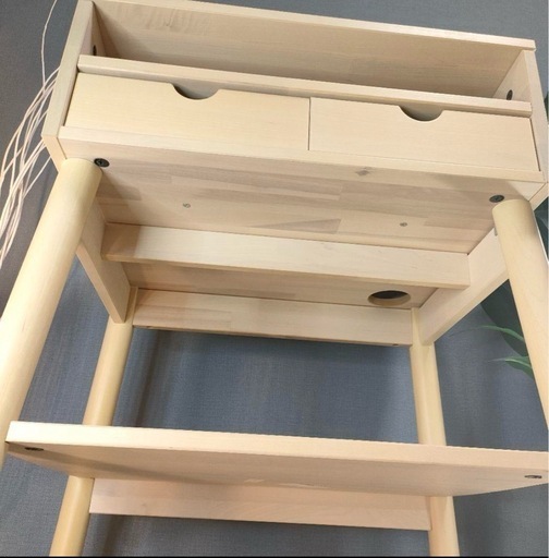 IKEA】KNOTTEN（クノッテン）スタンディングデスク 机棚 (みさえ