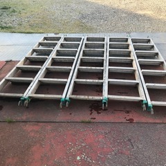 アルミ階段 足場用階段 1枚10000円 全部5枚