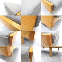 展示品　グラフ 　デイベッド　ソファベッド　3人掛けソファ　北欧　ベンチの画像