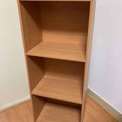 カラーボックス 茶色  300円