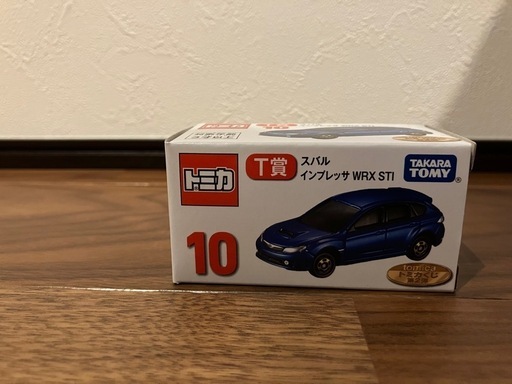 トミカくじ 第2弾 10 T賞 スバル インプレッサ WRX STl (パンダ