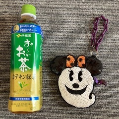 Disney ★ ハロウィン 2009 ミニー　スパンコールコインケース　希少の画像