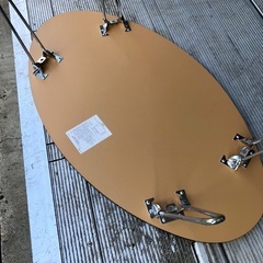 不ニ貿易　小型テーブル　裏金具部分に錆ありの画像