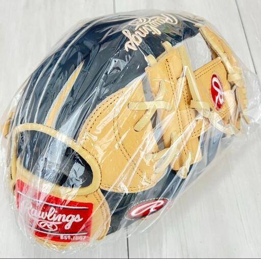 未使用品】ローリングス 一般軟式グローブ 人気色キャメル