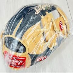 【未使用品】ローリングス 一般軟式グローブ 人気色キャメル オー...