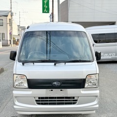 サンバーバン4WD 5速マニュアル平成20年車検2年付きエアコン...