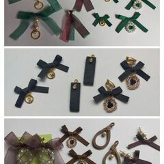 ハンドメイドイヤリング　1つ200円の画像