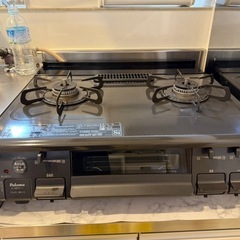 ガステーブル ガスコンロ 都市ガス ホース付き