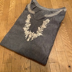 GRASSWATERワールドワンピースチュニックブラウス刺繍レー...