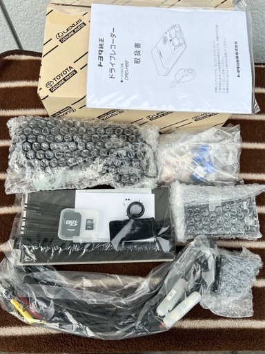□ジャンク品 未使用品？□トヨタ純正 ドライブレコーダー DRD