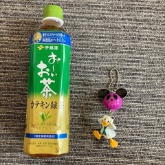 Disney ★ ドナルドダック スカルバルーン キーホルダー　希少の画像
