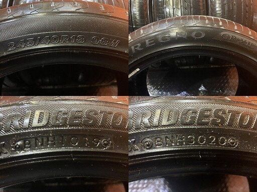 BRIDGESTONE REGNO GR-XⅡ X2 245/40R18 18インチ 夏タイヤ 4本