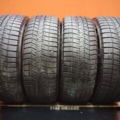 【DUNLOP WM03 205/50R17】スタッドレス【DUNLOP PRD 17インチ 7J5HPCD100+53】22年製 バリ溝 インプレッサスポーツ等　(VTL264)の画像