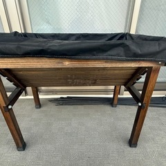 プランター（土有り）と支柱
の画像