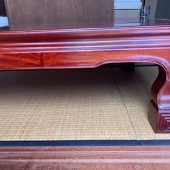カリモク　座卓　美品　の画像
