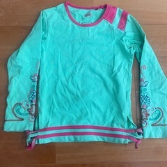 100cm Oilily ブランド　女の子長袖シャツ2点セットの画像