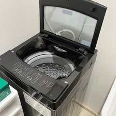 【洗濯機】ニトリ製6kg ブラック