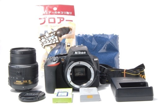 Wi-Fi搭載！高画質一眼 Nikon D5600 動作◎ 人気 軽量 即使用可