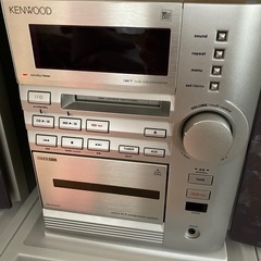 受け渡し者決定！KENWOODミニコンポRXD-SE5MD(S) 