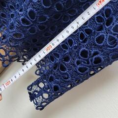 決まりました。ノースリーブワンピース　紺色　2点の画像