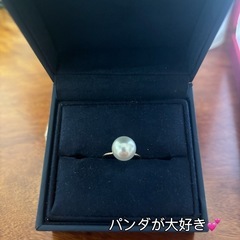 【新品未使用】パール指輪